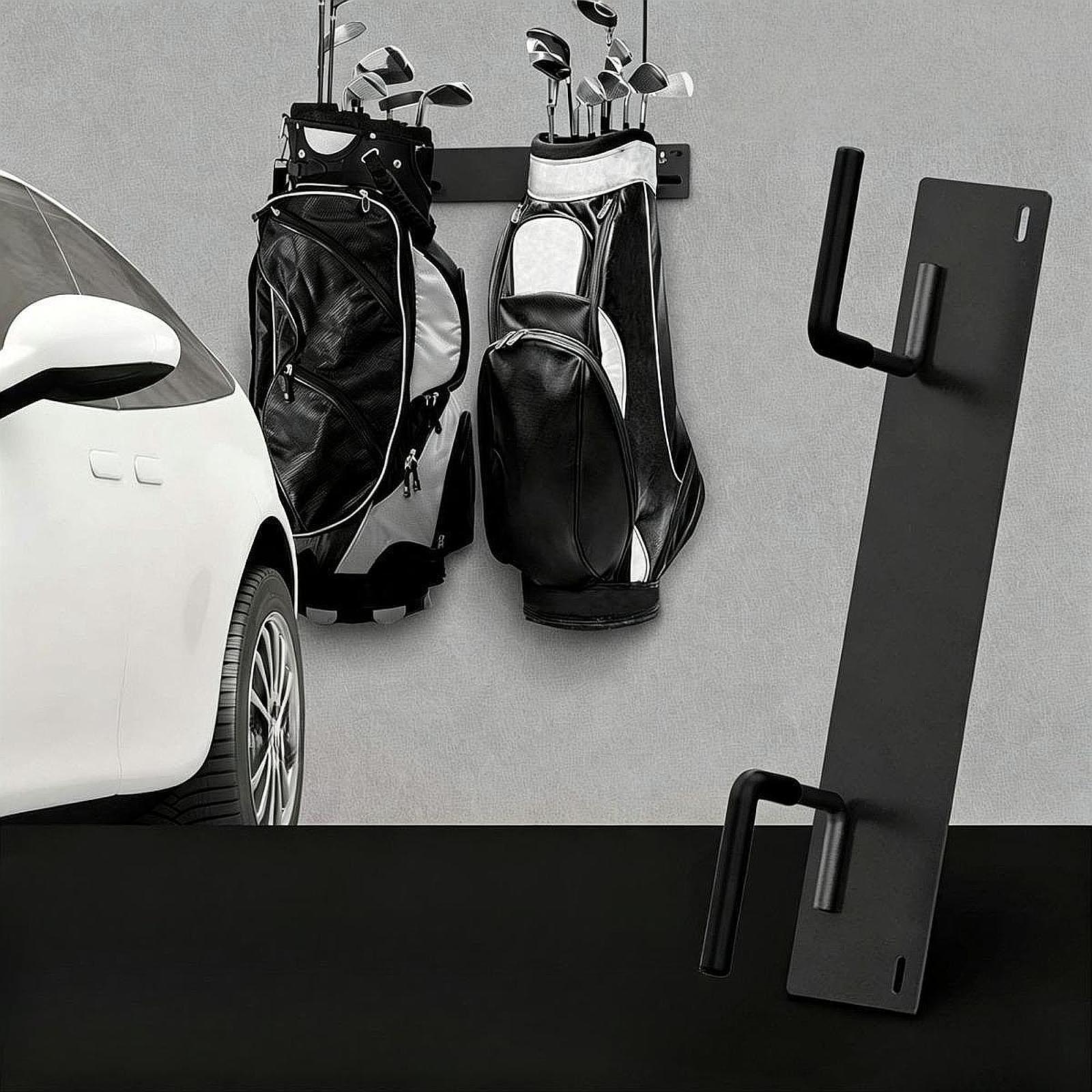 Golf Equipment Organizer For Garage - Golf Bag Rack Organizer Wall Mounted