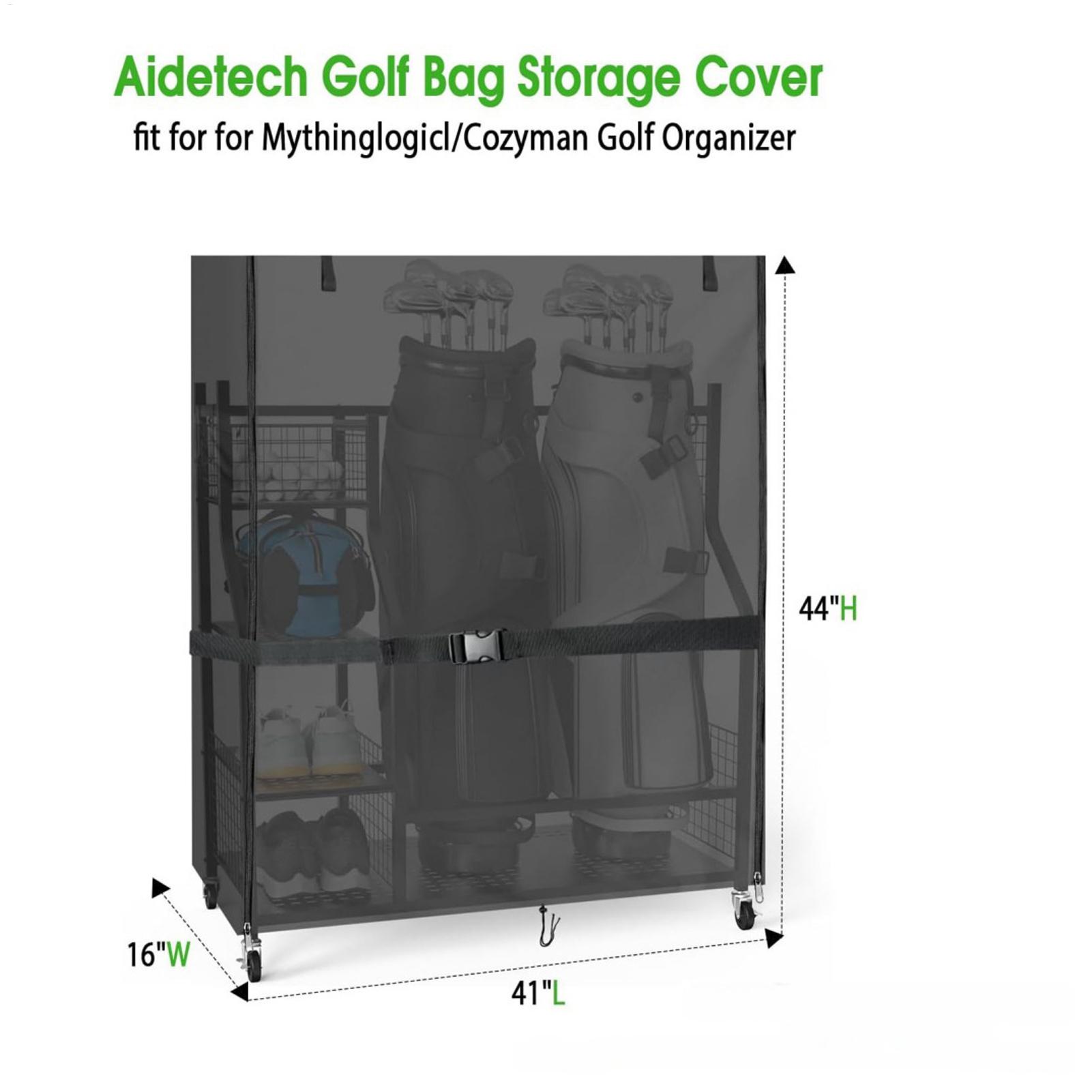 Golf Stand Bag Rain Cover Oxfo - огляд і ціна Golf Equipment Organizer For Garage