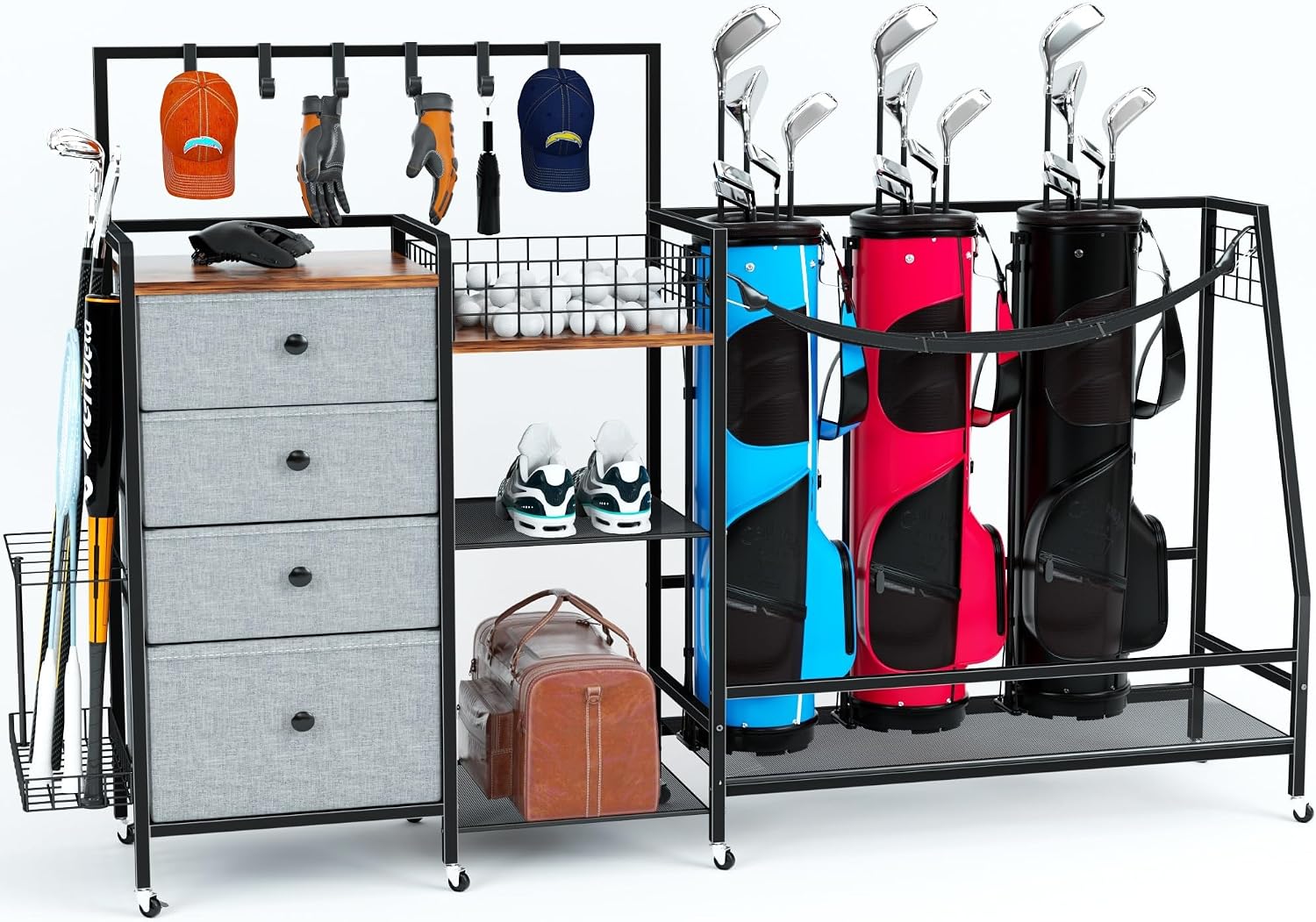 Extra Large Golf Bag Storage R - огляд і ціна Golf Equipment Organizer For Garage