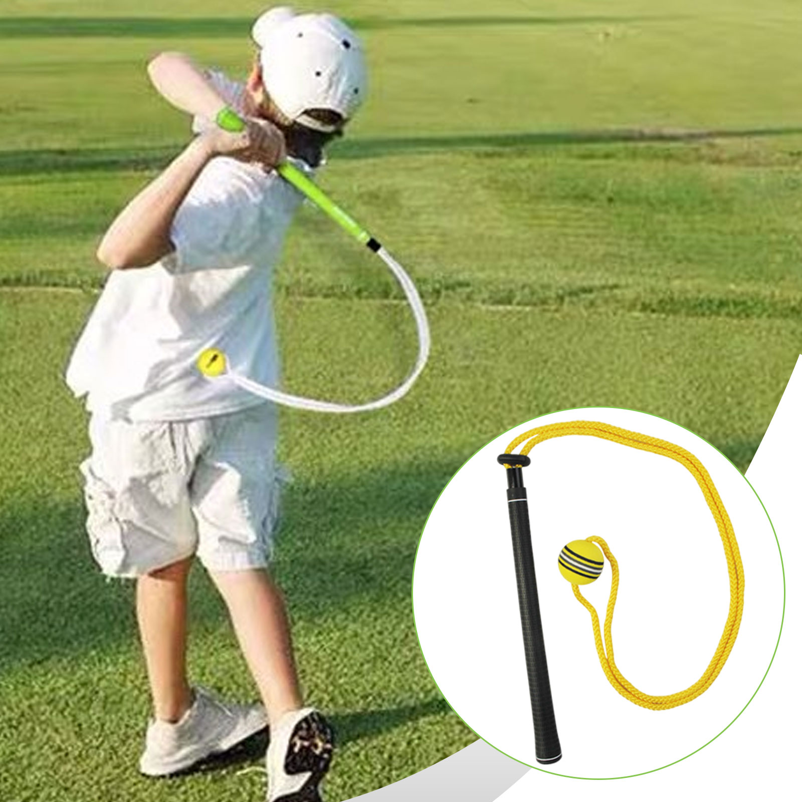 Golf Swing Trainer Elastic Rop - огляд і ціна Golf Equipment Beginners