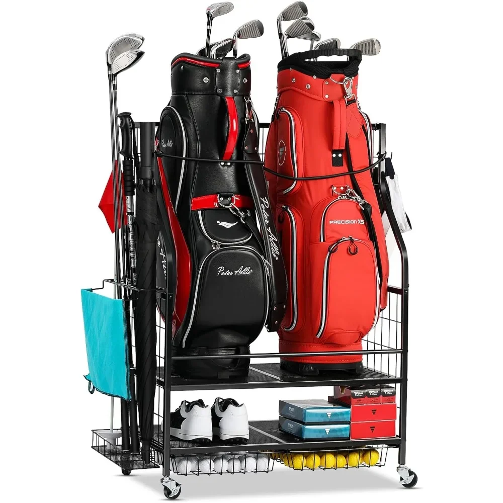 -Bag Storage Garage Organizer- - огляд і ціна Golf Equipment Organizer For Garage