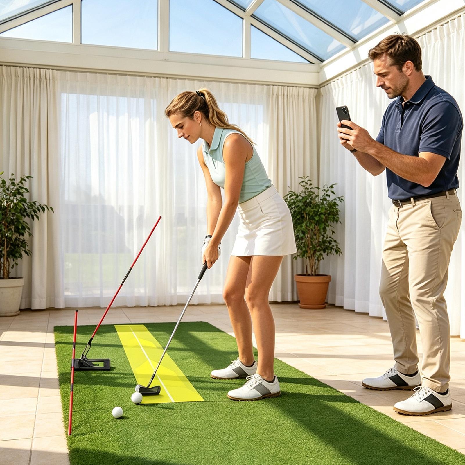 Golf Path Trainer Adjustable A - огляд і ціна Golf Equipment Beginners