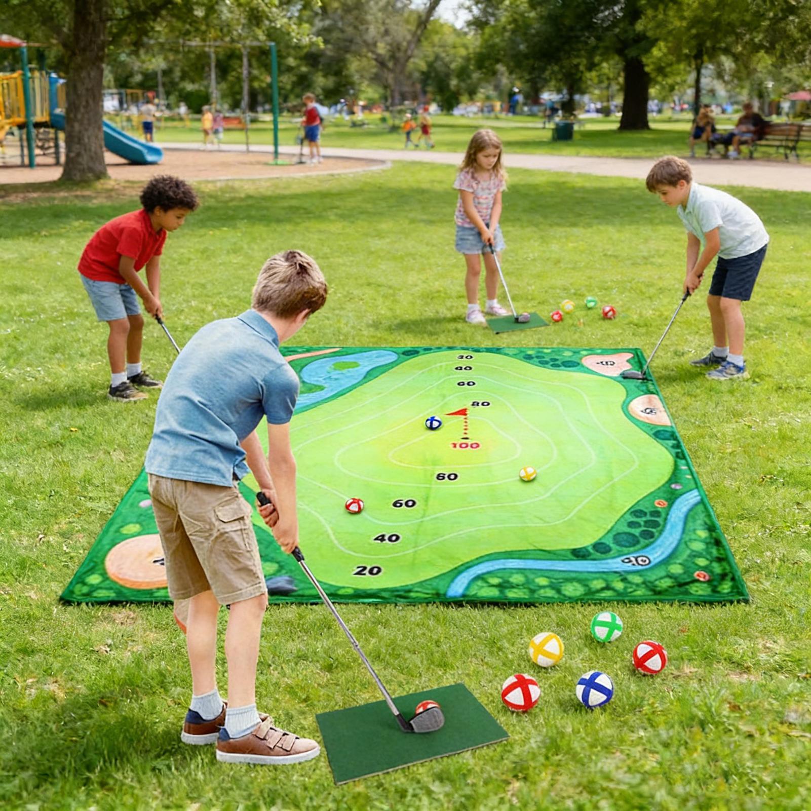 Golf Practice Mat Exercise Pra - огляд і ціна Golf Equipment Beginners