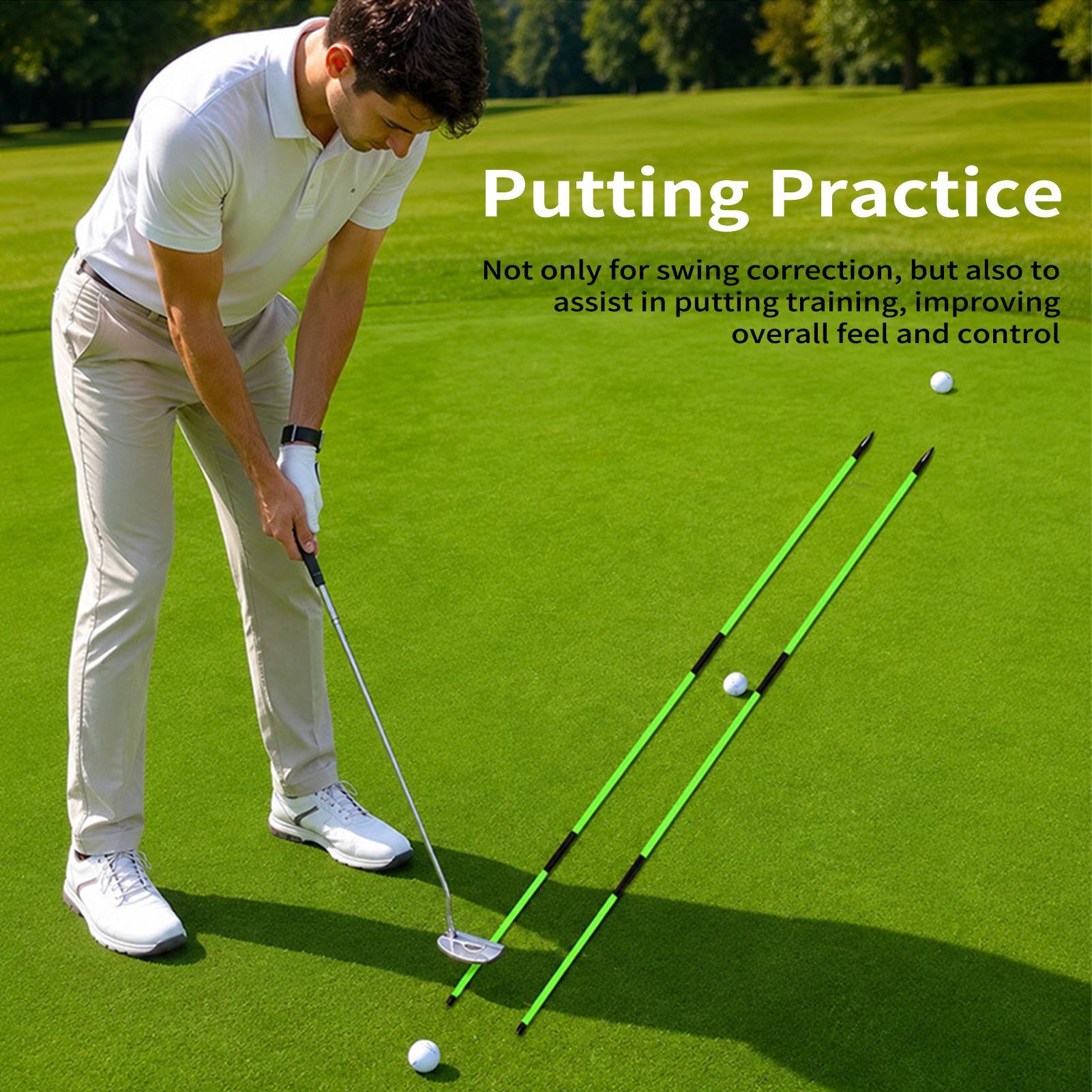 Golf Alignment Sticks Putting  - огляд і ціна Golf Equipment Beginners